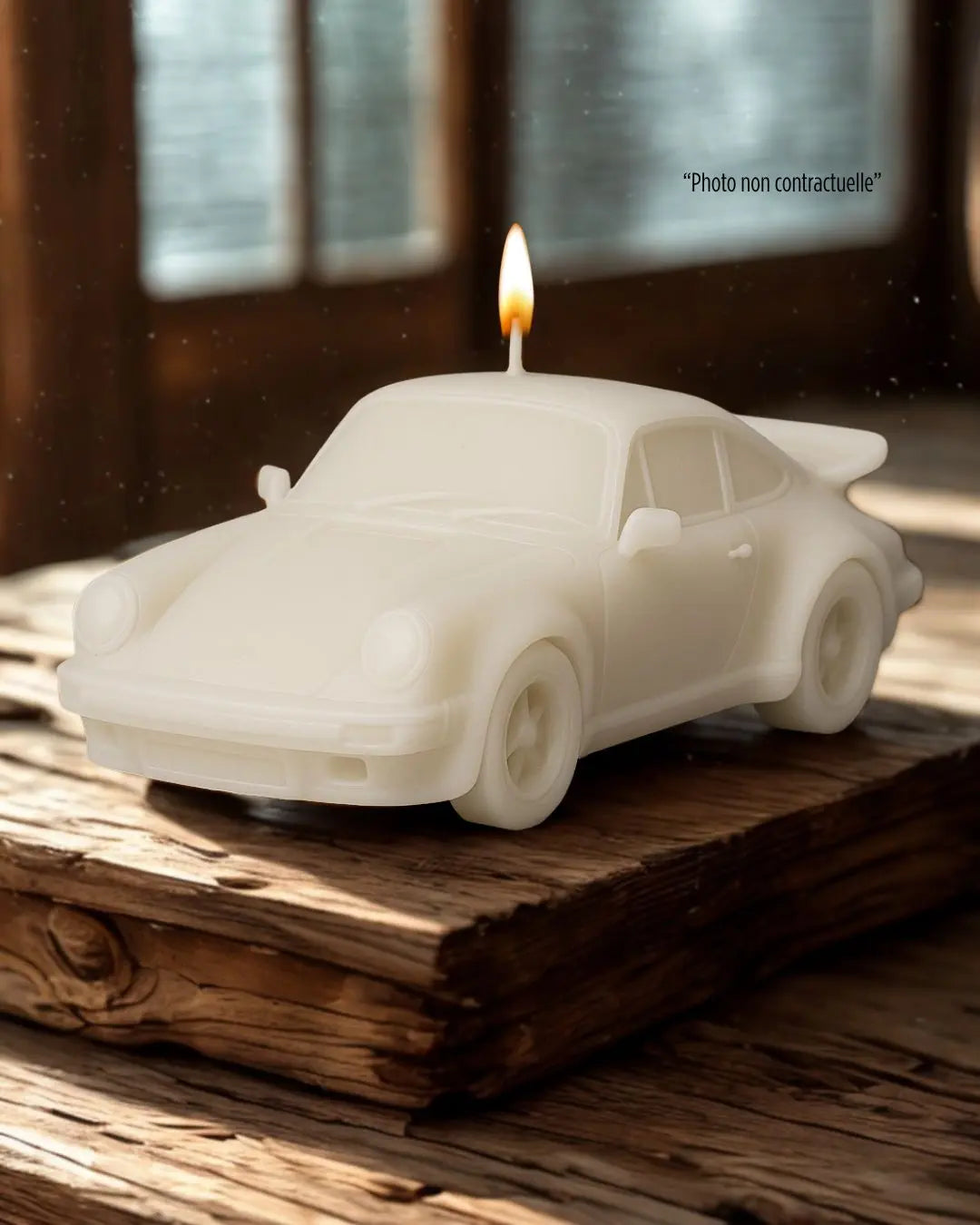 Bougie parfumée artisanale Porsche 930 Turbo – décoration automobile raffinée - Edition limitée
