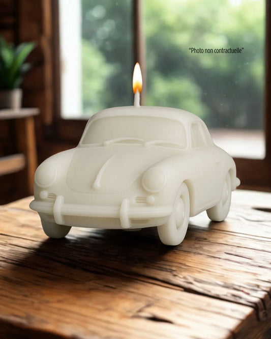  Bougie parfumée artisanale Porsche 356 SC – décoration automobile raffinée - Edition limitée