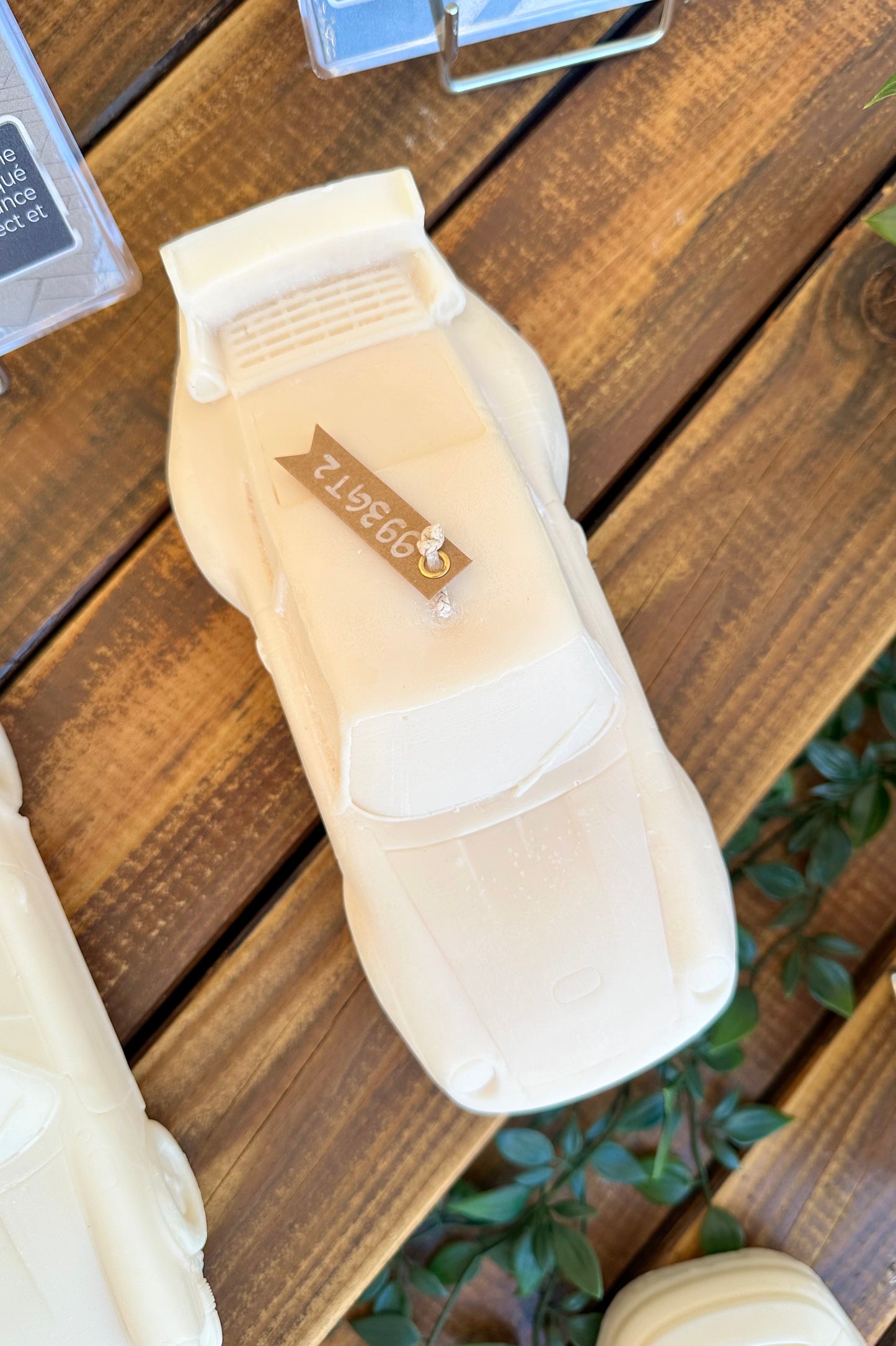  Bougie parfumée artisanale Porsche 993 GT2 – décoration automobile raffinée