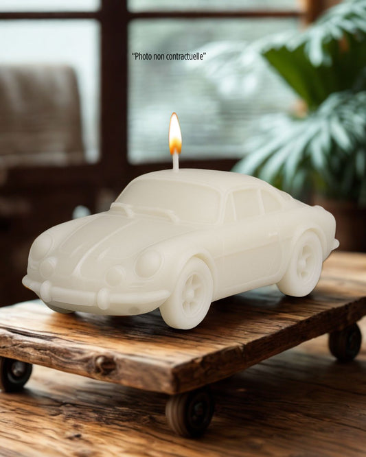  Bougie parfumée artisanale Alpine A110 - Berlinette – décoration automobile raffinée - Edition limitée